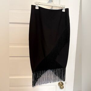 Forever 21 Fringed Tulip Skirt